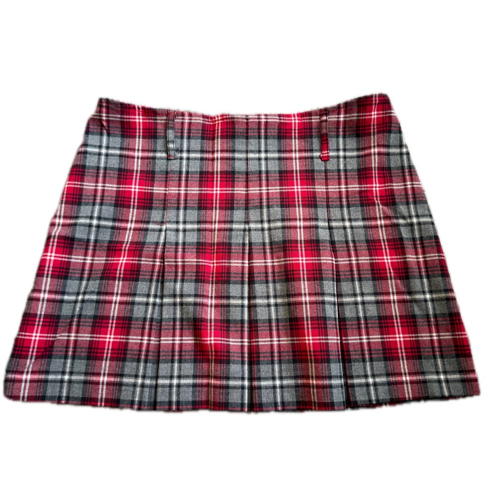Vintage plaid skirt